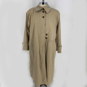 Misty Harbor Wear in Good Health Trench Coat Women's 16 Petite